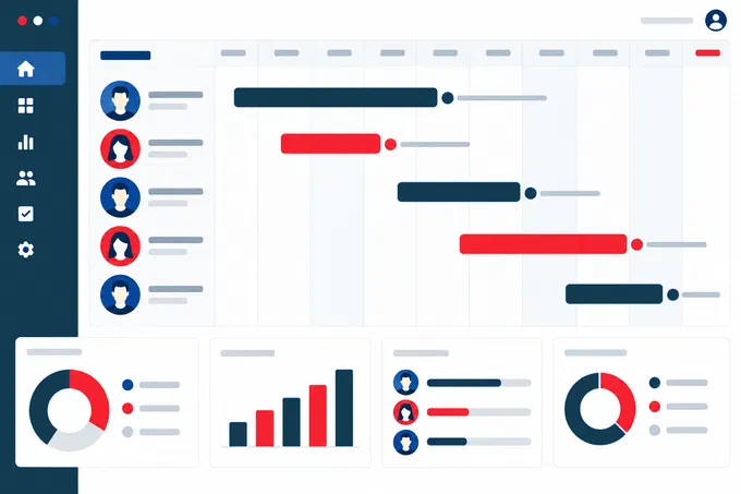 Project management: progetti, attività e team coordinati