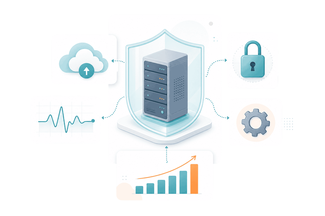Gestione del server dedicato: monitoraggio, backup e sicurezza