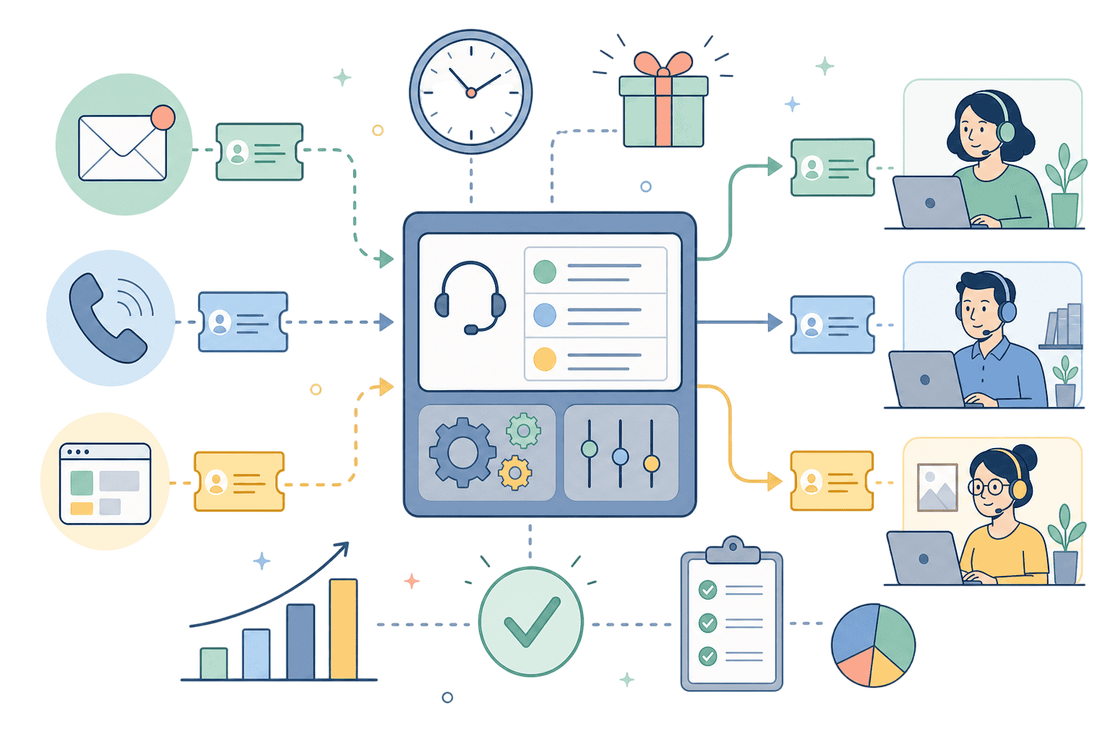 Ticket e assistenza helpdesk in Zelo ERP