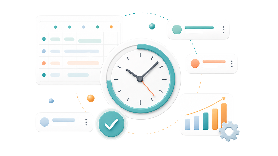 Registrazione delle ore lavorate nel timesheet di Zelo ERP