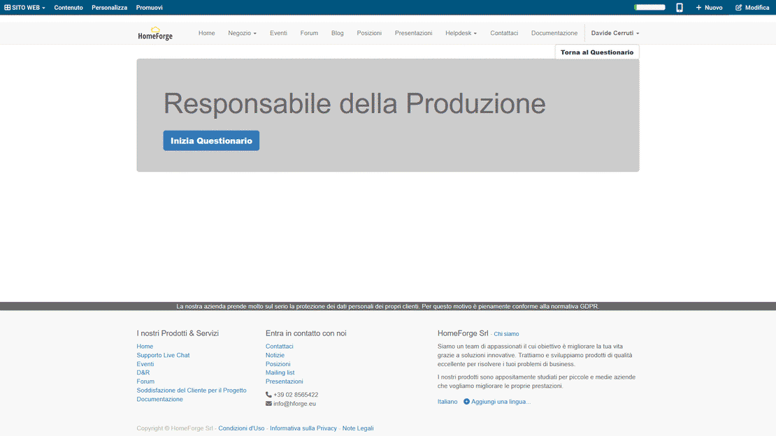 Zelo ERP Survey module: multi-page survey with scoring and response reports