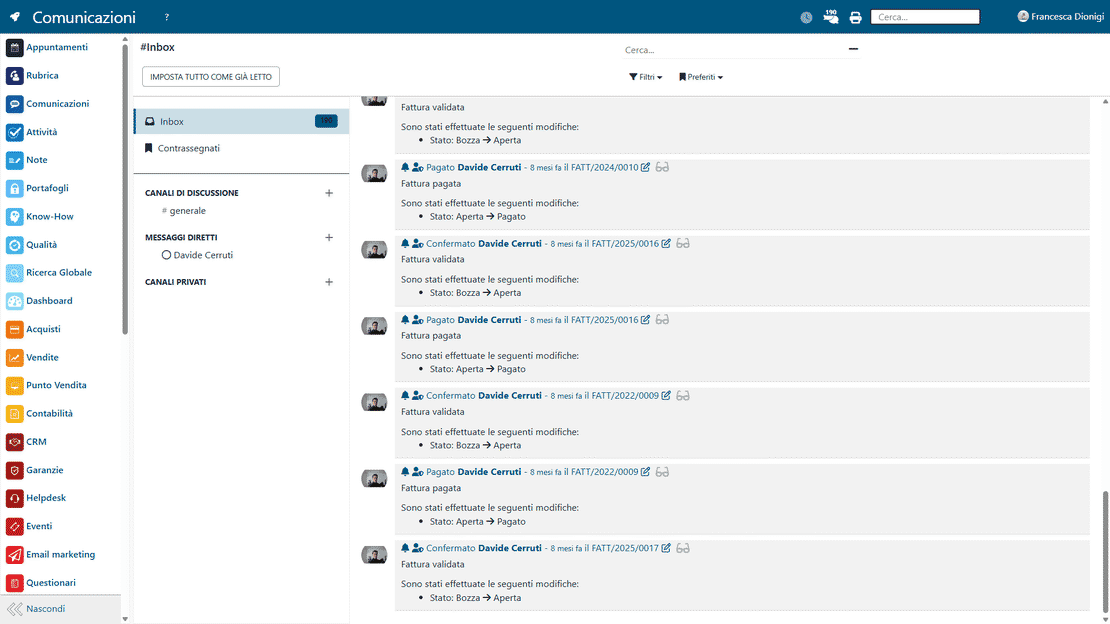 Notifications dans Zelo ERP : alertes et rappels par e-mail et navigateur
