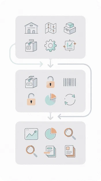 Trois étapes de configuration du module Gestion des stocks de Zelo ERP