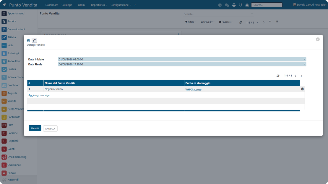 PoS intégré au back-end de Zelo ERP : écritures comptables, mouvements de stock et contrôle de caisse