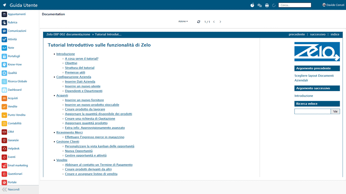 Tutoriel d'introduction dans Zelo ERP : flux de bout en bout de la vente à la facturation