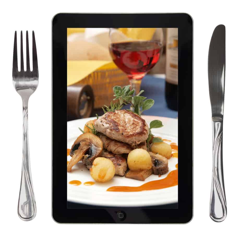 Tablet at the Restaurant