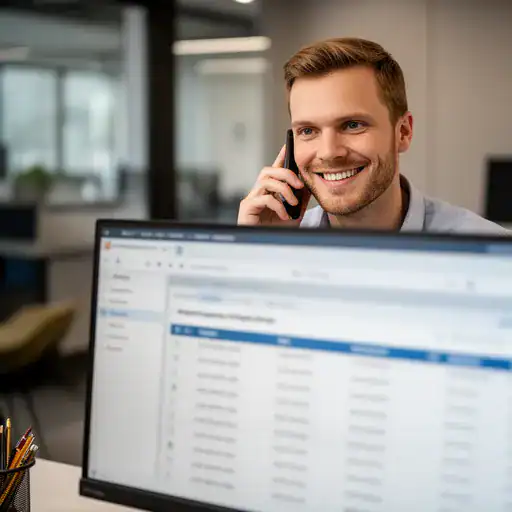 Operatore customer service che conferma al cliente la garanzia attiva in Zelo ERP