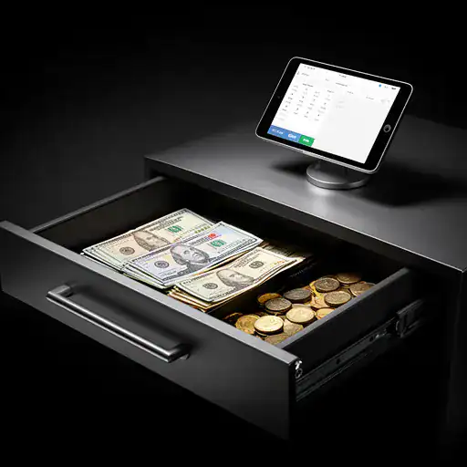Cassetto cassa e tablet con POS integrato per PMI italiane