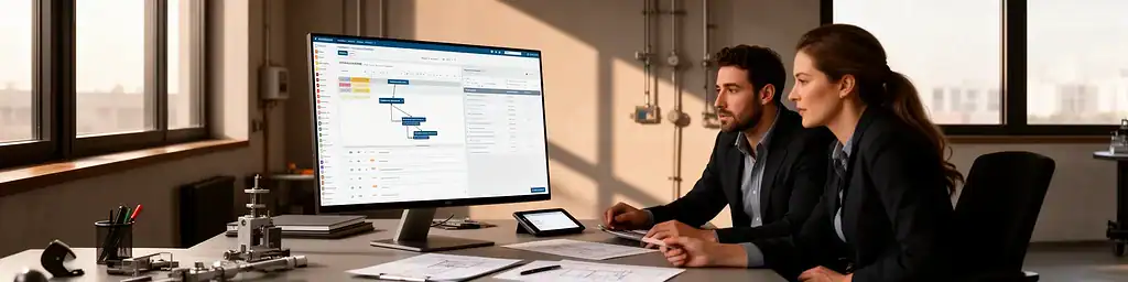 Tecnici che utilizzano Zelo ERP per la gestione di installazioni, impianti e interventi tecnici