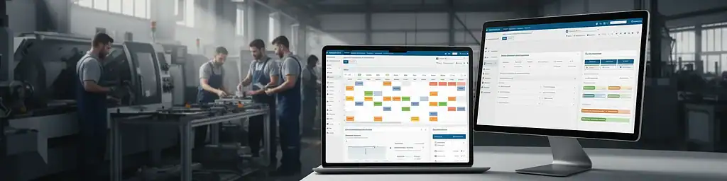 Dashboard Zelo ERP per gestione manutenzioni e pianificazione interventi su attrezzature aziendali