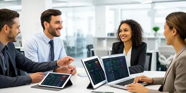 Team di supporto tecnico dedicato per assistenza server e gestione IT clienti PMI
